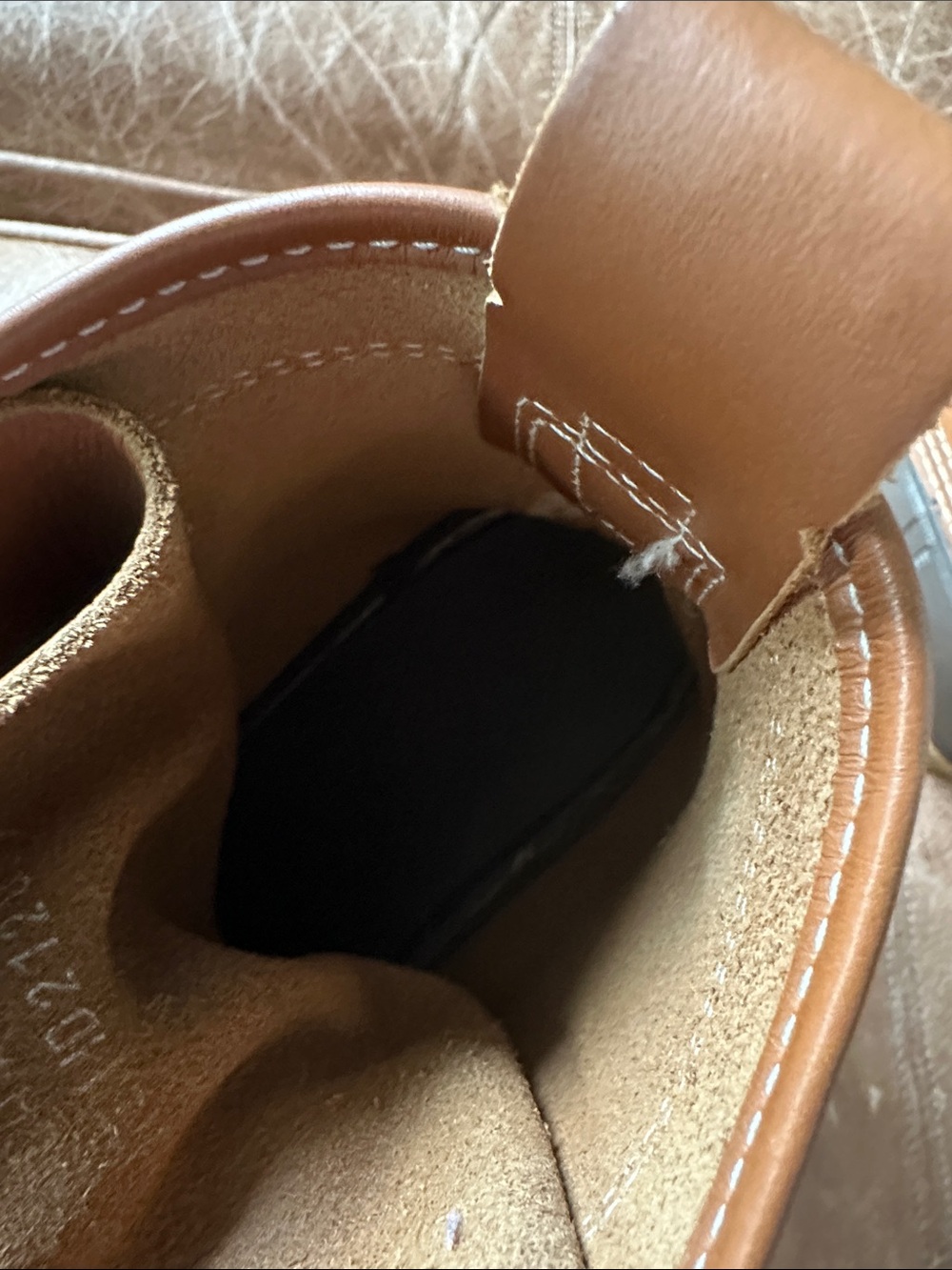 L.L. Bean Brown and Black Leather Duck Boots - Picture 5 of 6